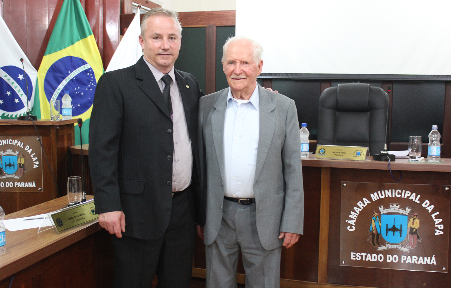 vereador acyr e pedro jorge weinhardt